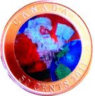 50 Cents - Elizabeth II (Gifts from Santa)