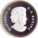 1 Dollar - Elizabeth II (Royal Canadian Navy; gold plated)