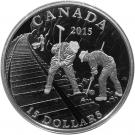 15 Dollars - Elizabeth II (Building the Canadian Pacific Railway)