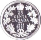 25 Cents - Elizabeth II (George V)