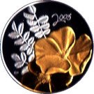 50 Cents - Elizabeth II (Golden Rose)