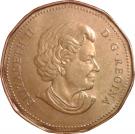 1 Dollar - Elizabeth II (Lucky Loonie)