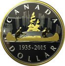 1 Dollar - Elizabeth II (George V; Voyageur)