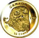 50 Cents - Elizabeth II (Snowy Owl)