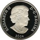 150 Dollars - Elizabeth II (Grizzly bear; platinum)
