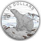 20 Dollars - Elizabeth II (Polar Bear)