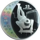 25 Dollars - Elizabeth II (Skeleton)