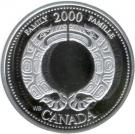 25 Cents - Elizabeth II (Family; silver)