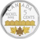 5 Cents - Elizabeth II (Identification of Nickel)