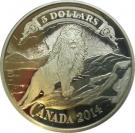 5 Dollars - Elizabeth II (Lion on the Mountain)