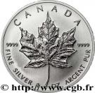5 Dollars - Elizabeth II (4th portrait; 1 oz. Silver Bullion Coinage)