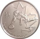 25 Cents - Elizabeth II (Curling)