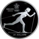 20 Dollars - Elizabeth II (Cross-country Skiing)