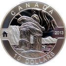 10 Dollars - Elizabeth II (The Inukshuk)
