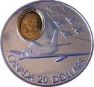 20 Dollars - Elizabeth II (Canadair F-86 Sabre)