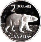 2 Dollars - Elizabeth II (Polar Bear)
