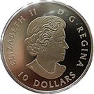 10 Dollars - Elizabeth II (Kayaking on the River)