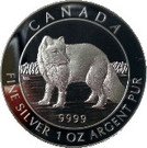 5 Dollars - Elizabeth II (Arctic Fox)