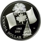 1 Dollar - Elizabeth II (Canadian Flag)