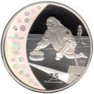 25 Dollars - Elizabeth II (Curling)