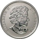 25 Cents - Elizabeth II (Purple Coneflower & Eastern Tailed Blue)