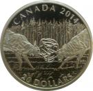 20 Dollars - Elizabeth II (White-Tailed Deer; The Duel)