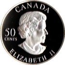 50 Cents - Elizabeth II (Golden Daisy)