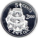 5 Cents - Elizabeth II (French-Canadian Regiment)