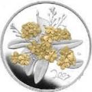 50 Cents - Elizabeth II (Golden Forget-Me-Not)