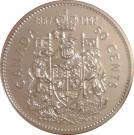 50 Cents - Elizabeth II (Confederation)