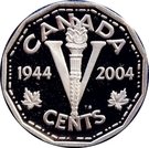5 Cents - Elizabeth II  (60th Anniversary of D-Day)