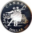 1 Dollar - Elizabeth II (Canadian Ballet)
