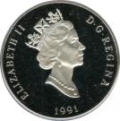 150 Dollars - Elizabeth II (Snowy Owl; platinum)