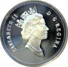 50 Cents - Elizabeth II (3rd portrait; silver proof issue)