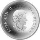 50 Dollars - Elizabeth II (Maple Leaves in Motion)