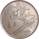 25 Cents - Elizabeth II (Alpine skiing)