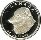 30 Dollars - Elizabeth II (Arctic fox; platinum)
