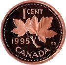 1 Cent - Elizabeth II (3rd portrait, 12 sided)