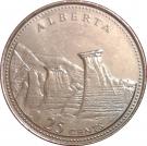 25 Cents - Elizabeth II (Alberta)