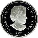 5 Dollars - Elizabeth II (Moose; coin and stamp set)