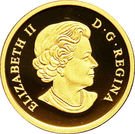 25 Dollars - Elizabeth II (Canada: An Allegory; gold)