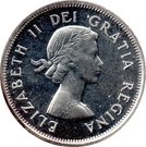 25 Cents - Elizabeth II (1st portrait)