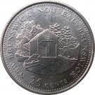 25 Cents - Elizabeth II (New Brunswick)