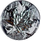 5 Dollars - Elizabeth II (1 oz. Silver High Relief Piedfort)