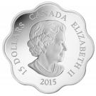15 Dollars - Elizabeth II (Lunar Lotus; Year of the Sheep)