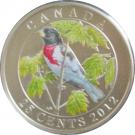 25 Cents - Elizabeth II (Rose-breasted Grosbeak)