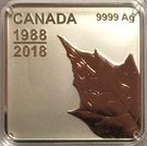 3 Dollars - Elizabeth II (Maple Leaf Quartet - upper left)