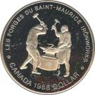 1 Dollar - Elizabeth II (Saint-Maurice Ironworks)