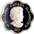 15 Dollars - Elizabeth II (Lunar Lotus; Year of the Rabbit)