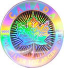 5 Dollars - Elizabeth II (Maple Leaf Hologram)
